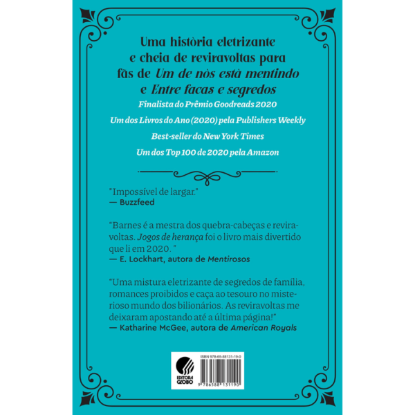 Jogos de herança (Vol. 1) – Jennifer Lynn Barnes - Imagem 2