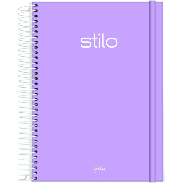 Caderno Espiral Universitário Stilo 80Fls