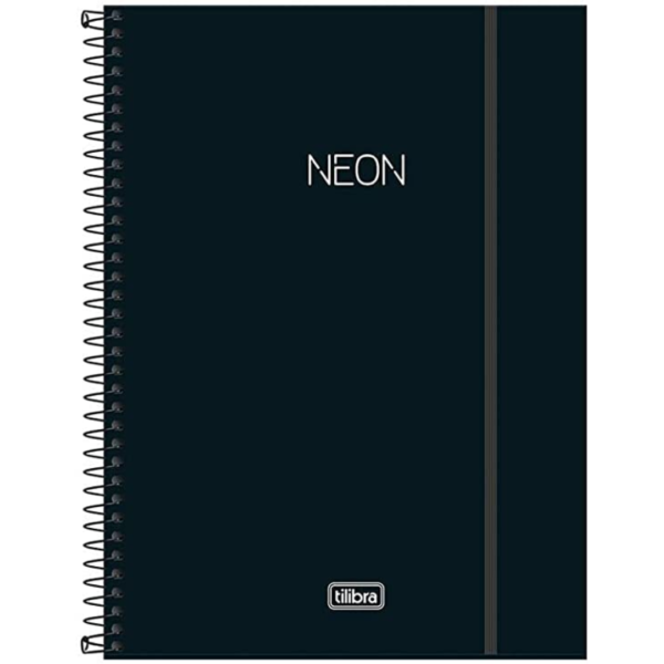 Caderno Espiral Universitário Neon 80fls - Imagem 5