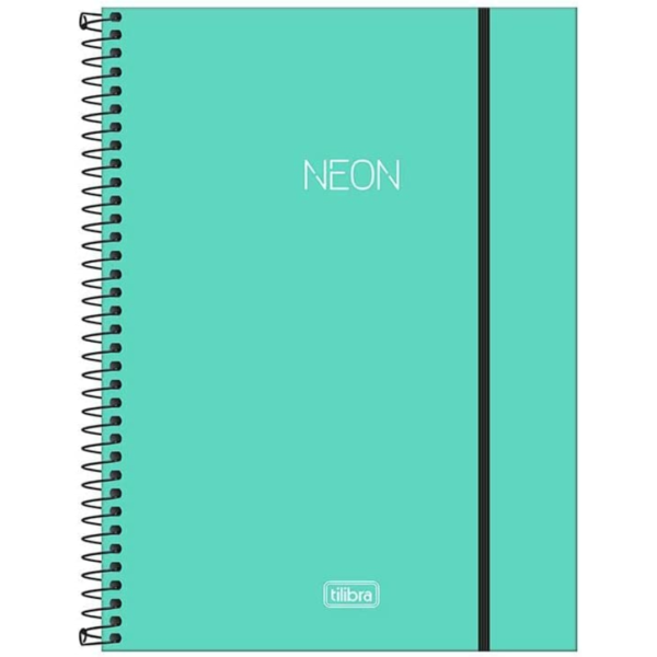 Caderno Espiral Universitário Neon 80fls - Imagem 3