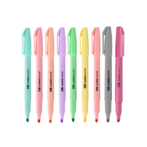 Caneta Cis Marca Texto Lumini Pastel