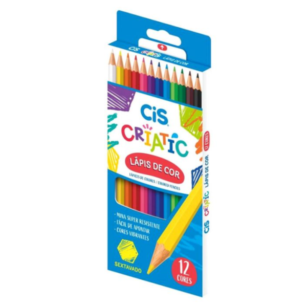 Lápis de Cor Criatic Cis - c/12 un