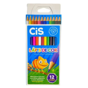 LAPIS COR C.12 SEXTAVADO CIS PLASTIC