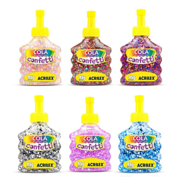 Cola Especial para Artesanato Confetti 95g