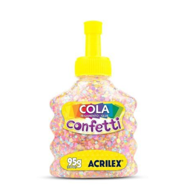 Cola Especial para Artesanato Confetti 95g - Imagem 2