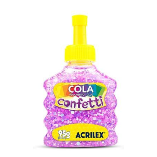 Cola Especial para Artesanato Confetti 95g - Imagem 5