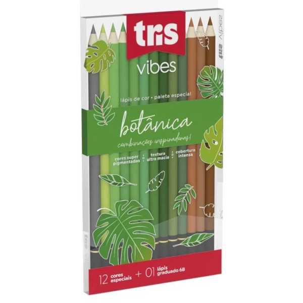 Lápis De Cor Vibes + 1 Lápis 6B - Tris - Imagem 7