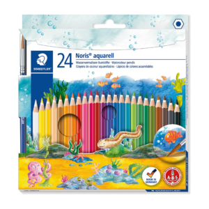 Lápis De Cor Aquarelava Noris 24 Cores - Staedtler