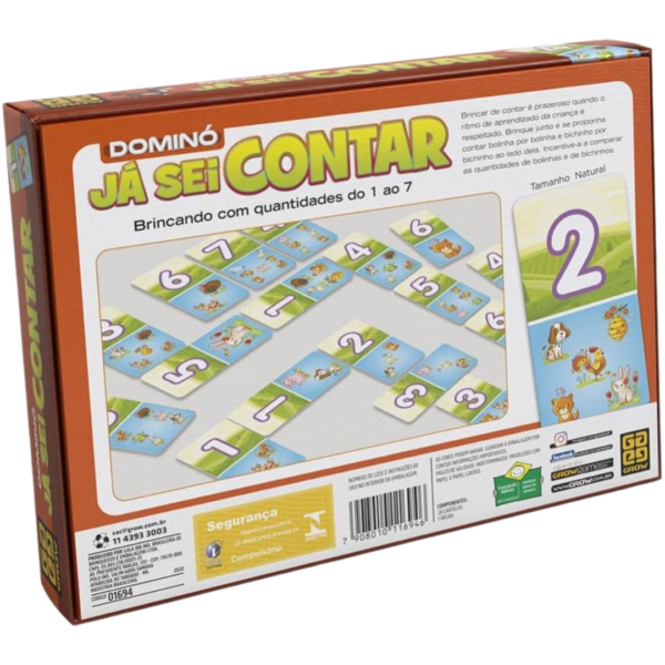 Domino Já Sei Contar- Grow - Imagem 3