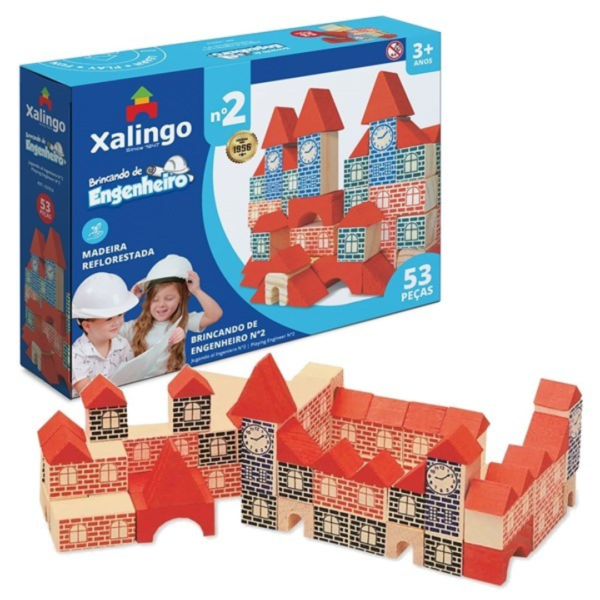 Brincando de Engenheiro Nº 2 Xalingo - Imagem 2