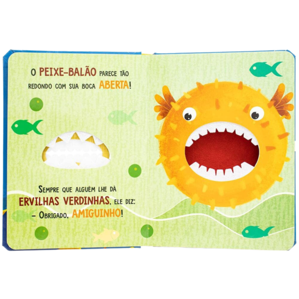 Bocarra - Um livro Sensorial! Criaturas Marinhas - Todo Livro - Imagem 2