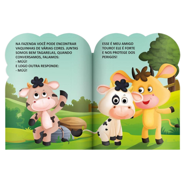 Olha Quem Sou! Vaquinha - Editora Brasileitura - Todo livro - Imagem 2