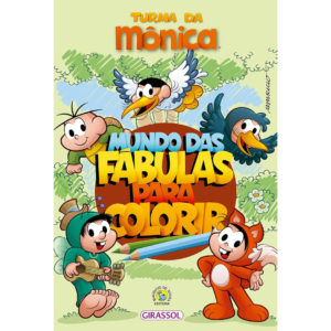 Turma da Mônica - Mundo das Fábulas para Colorir - Mauricio de Sousa