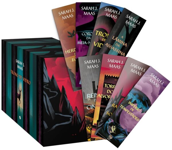 Box Trono de vidro - Novas capas -  Sarah J. Maas (Autor), Mariana Kohnert (Tradutor)