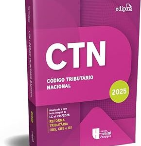Código Tributário Nacional 2025 - Coleção MINICÓDIGOS Capa comum – EDIPRO (Autor), Jair Lot Vieira (Autor)