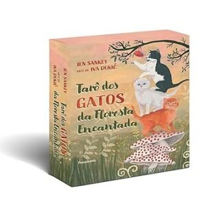 Tarô dos Gatos da Floresta Encantada - Caixa com Livro + 78 Cartas Capa dura –  Jen Sankey (Autor), Iva Dukic´ (Ilustrador)