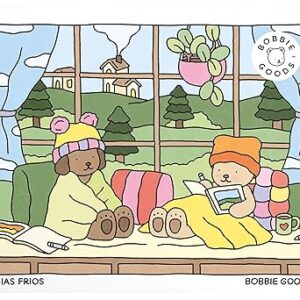 Dias frios (Fall-Winter) – Livro de colorir oficial Bobbie Goods Capa comum –Bobbie Goods (Autor, Ilustrador)