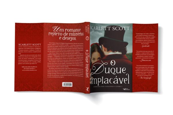 O Duque Implacável – Romance histórico vitoriano: 1 - Capa comum - Imagem 2