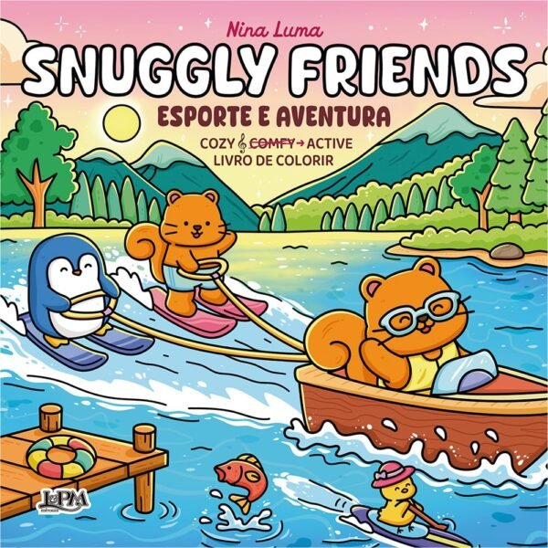 Snuggly Friends: Esporte e Aventura – Cozy & Active (Volume 4) - Capa comum