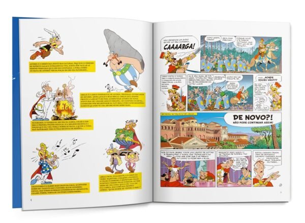 A íris branca (Nº 40 As aventuras de Asterix) - Capa comum - Imagem 4