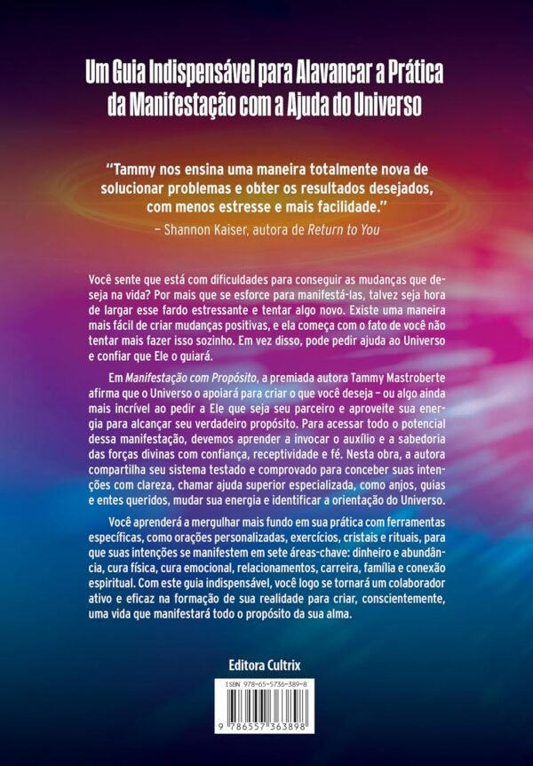 Manifestação com Propósito: Um Método Prático, Simples e Poderoso Para Cocriar com as Leis do Universo e Transformar sua Vida - Capa comum - Imagem 2