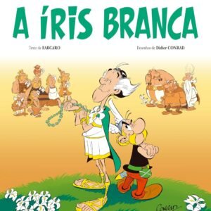 A íris branca (Nº 40 As aventuras de Asterix) - Capa comum
