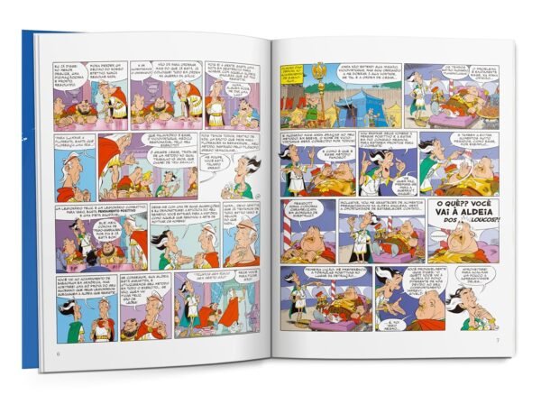 A íris branca (Nº 40 As aventuras de Asterix) - Capa comum - Imagem 5