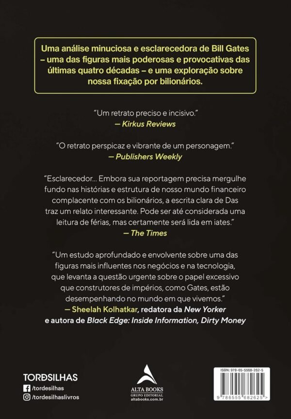 Bilionário, Nerd, Salvador, Soberano: Bill Gates e sua Busca Para Moldar Nosso Mundo - Capa comum - Imagem 3