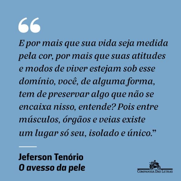O avesso da pele – Vencedor Jabuti 2021 - Capa comum - Imagem 2