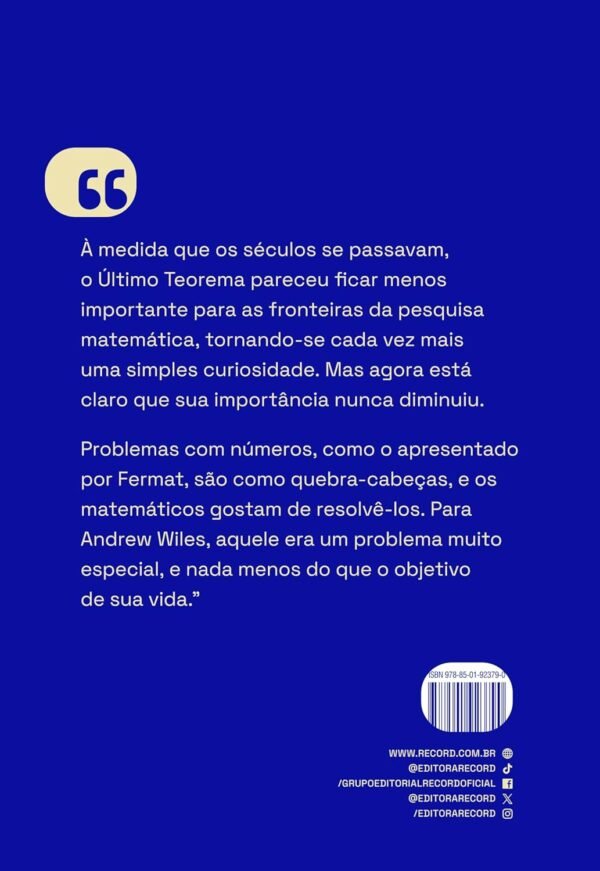 O Último Teorema de Fermat - Capa comum - Imagem 5