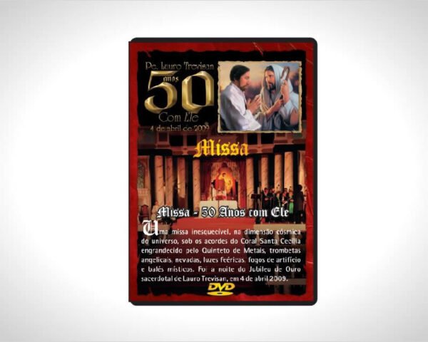 DVD - JUBILEU DE OURO DO PE. LAURO TREVISAN - MISSA