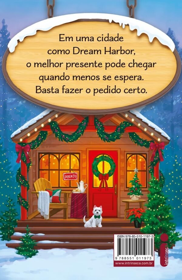 Uma fazenda com a magia do natal: Os Amores de Dream Harbor Vol. 3 - Capa comum - Imagem 2