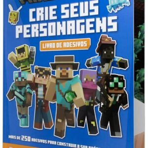 Minecraft | Crie seus personagens (Livro oficial de adesivos) - Capa comum