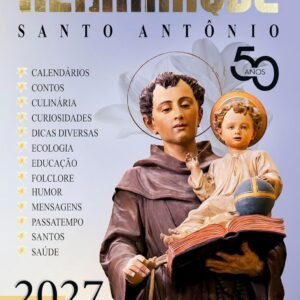Almanaque Santo Antônio 2027 - 50 anos - Capa comum